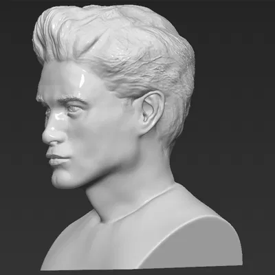 Bust Edward Cullen (Twilight) Robert Pattinson – file STL/OBJ sẵn sàng in 3D