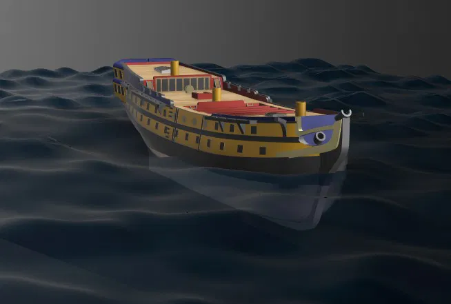 Tàu chiến tuyến 3rd-Rate Ship of the Line (HMS Alexander 1778) - Image 2