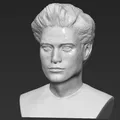 Bust Edward Cullen (Twilight) Robert Pattinson – file STL/OBJ sẵn sàng in 3D - Thumbnail 3