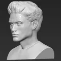 Bust Edward Cullen (Twilight) Robert Pattinson – file STL/OBJ sẵn sàng in 3D - Thumbnail 4