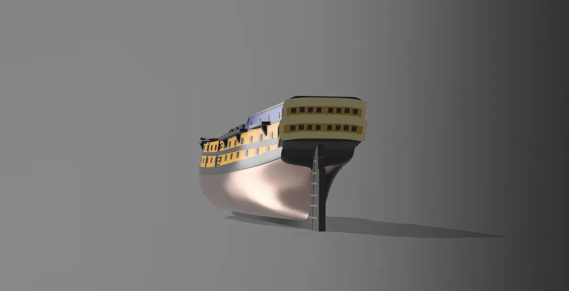 Tàu chiến tuyến 3rd-Rate Ship of the Line (HMS Alexander 1778) - Image 5