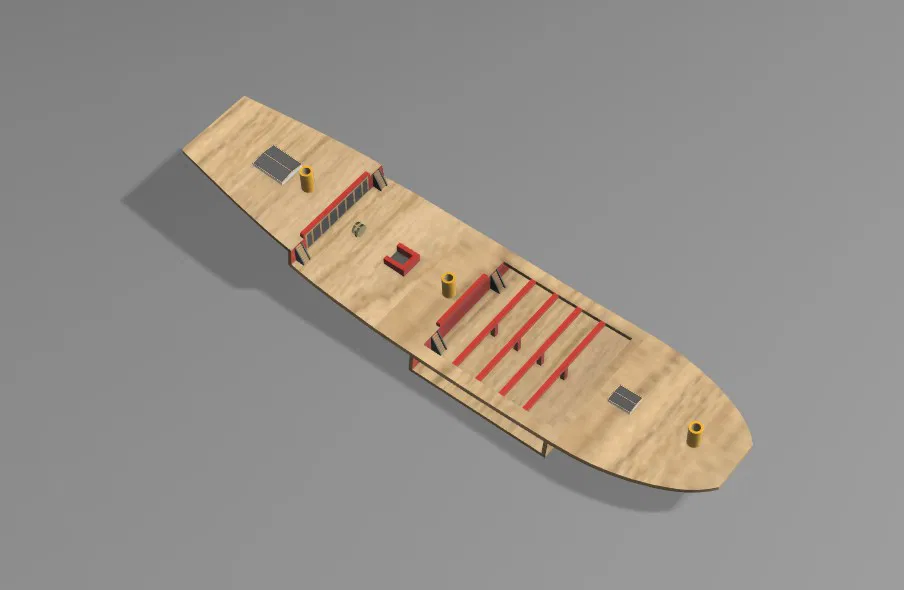 Tàu chiến tuyến 3rd-Rate Ship of the Line (HMS Alexander 1778) - Image 9