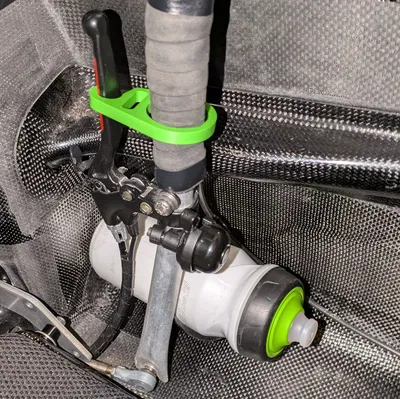 Velomobile: Phanh đậu xe cho Tank Steering