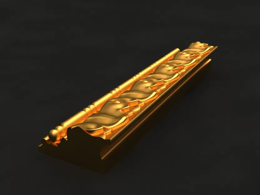 Cornice_nBHsb – Mẫu 3D khuôn chỉ phào (Cornice) sẵn sàng 3D print - Image 2