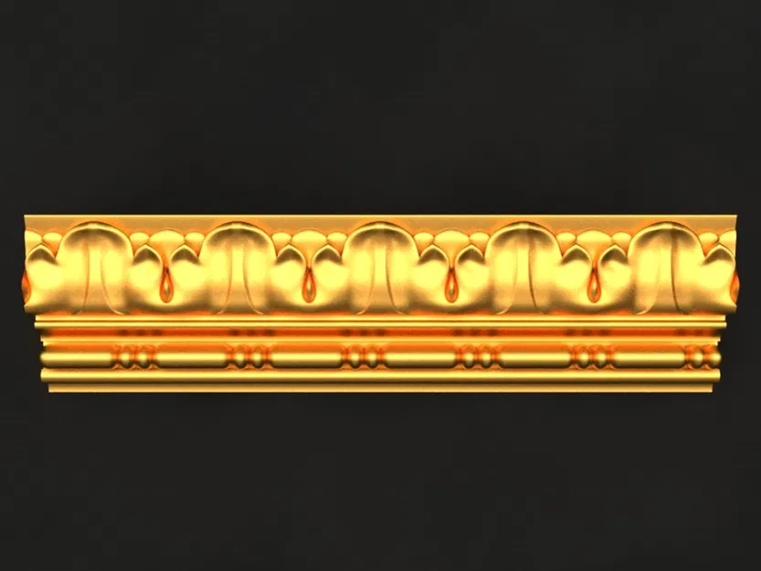 Cornice_nBHsb – Mẫu 3D khuôn chỉ phào (Cornice) sẵn sàng 3D print - Image 3