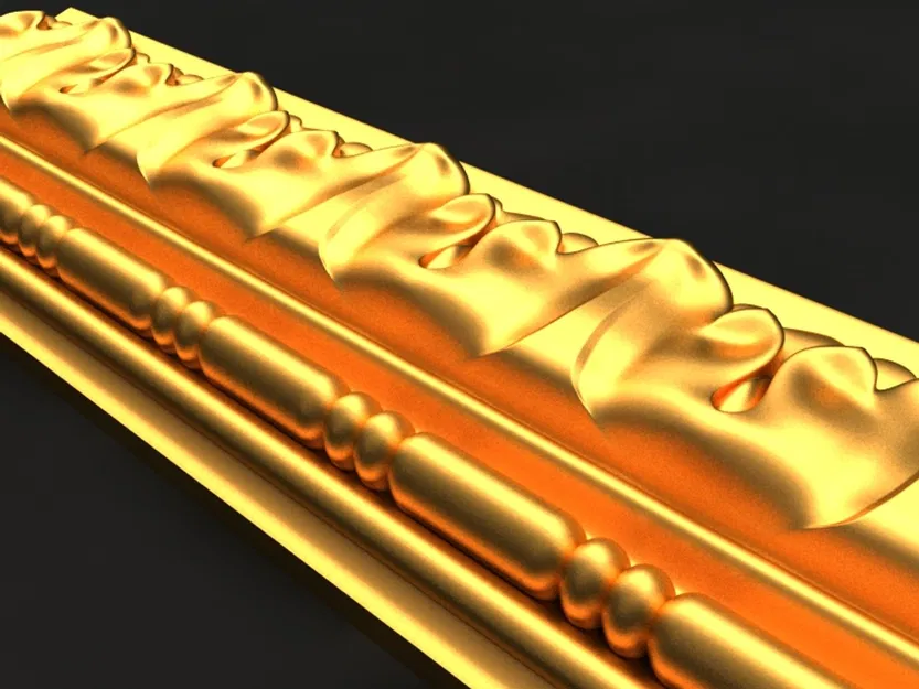 Cornice_nBHsb – Mẫu 3D khuôn chỉ phào (Cornice) sẵn sàng 3D print - Image 4