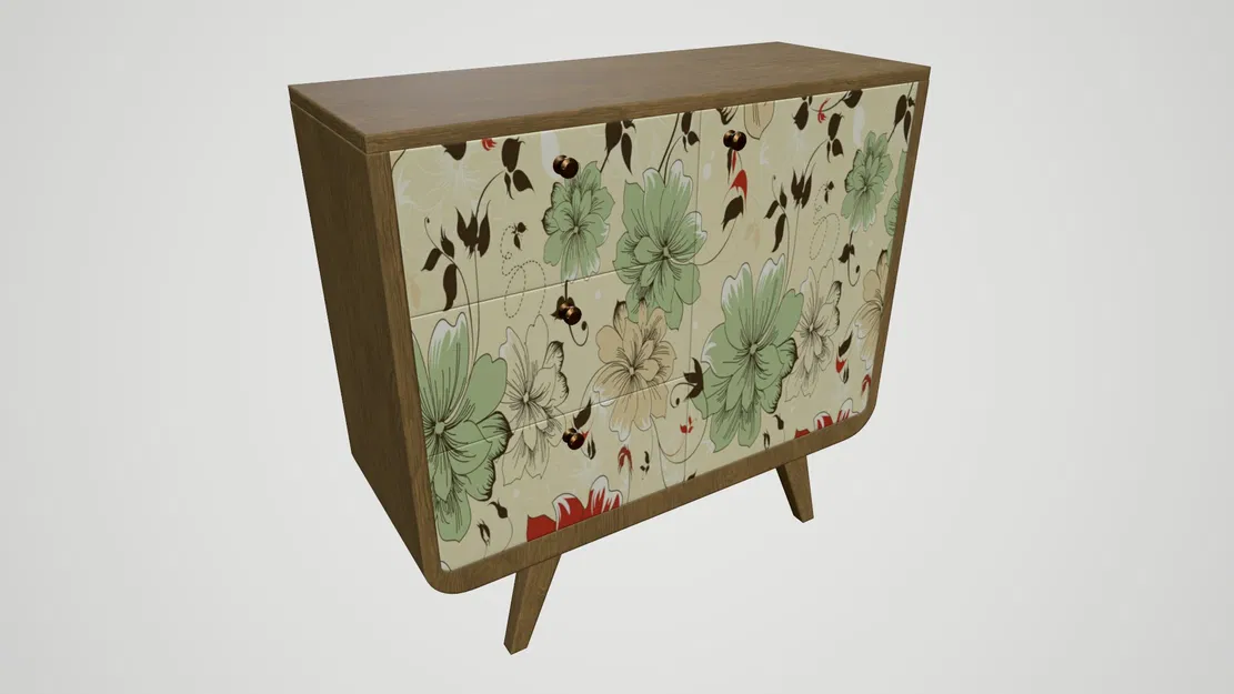 Tủ hồ sơ kèm print (Cabinet with print) - Image 4