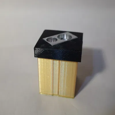 Đồ chuốt bút chì (Pencil Sharpener) in 3D kèm hộp chứa