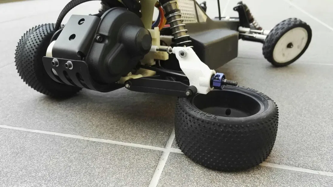 NIX63652 - Hub Chuyển Đổi Hex Cho Xe RC10 - Image 1