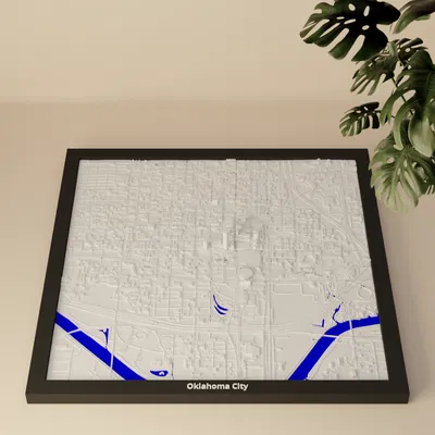 Oklahoma City, United States - Mô hình thu nhỏ 3D