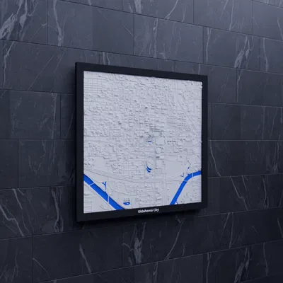 Oklahoma City, United States - Mô hình thu nhỏ 3D