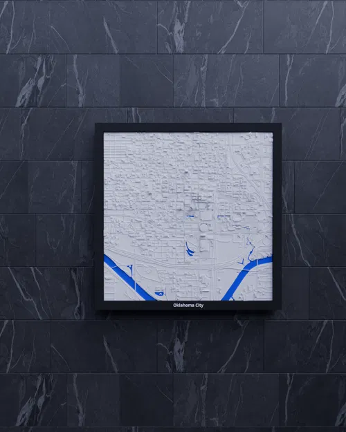 Oklahoma City, United States - Mô hình thu nhỏ 3D - Image 5