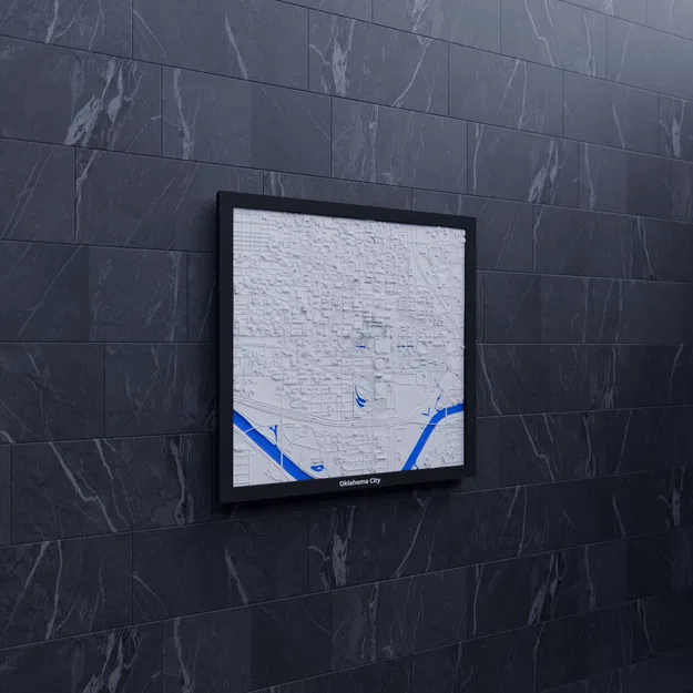 Oklahoma City, United States - Mô hình thu nhỏ 3D - Image 6