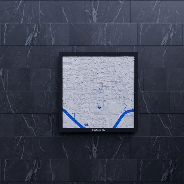 Oklahoma City, United States - Mô hình thu nhỏ 3D - Image 7