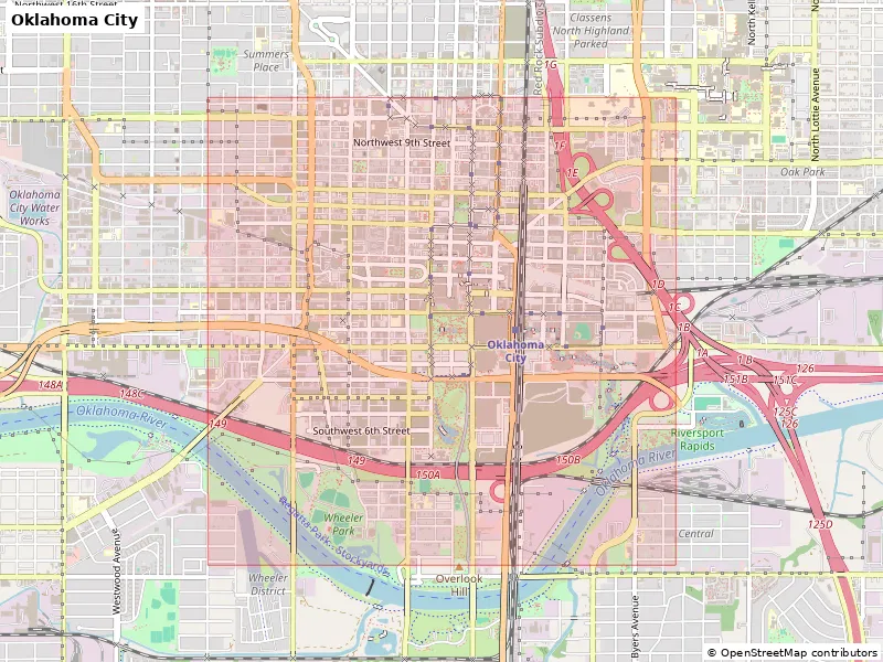 Oklahoma City, United States - Mô hình thu nhỏ 3D - Image 8
