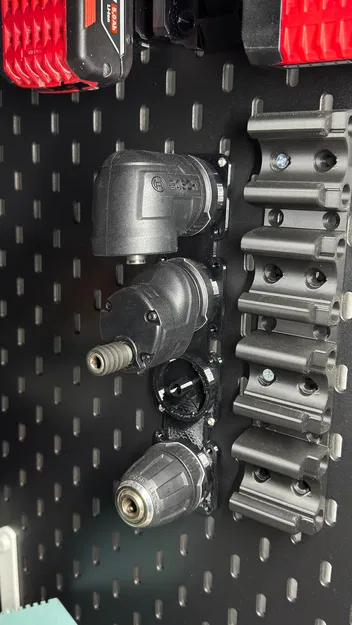 Ngàm treo bảng dụng cụ Bosch FlexiClick dạng quad (quad holder) - Image 3