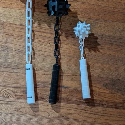 Mace (chùy) – model in 3D