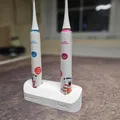 Kệ đôi để bàn chải điện (ETA cho bé) - Thumbnail 1