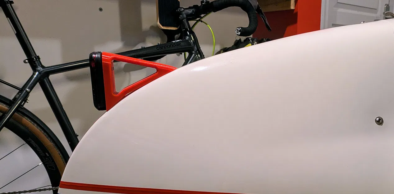 Velomobile: Giá đỡ GARMIN Varia cho Katanga WAW - Image 2