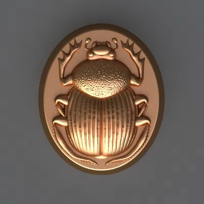 Scarab 5VOYk – Model 3D khuôn Scarab cho xà phòng, chocolate & nến