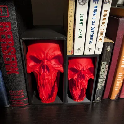 Book Nook Hộp Sách Đầu Lâu Ma Cà Rồng (Vampire Skull Book Nook)