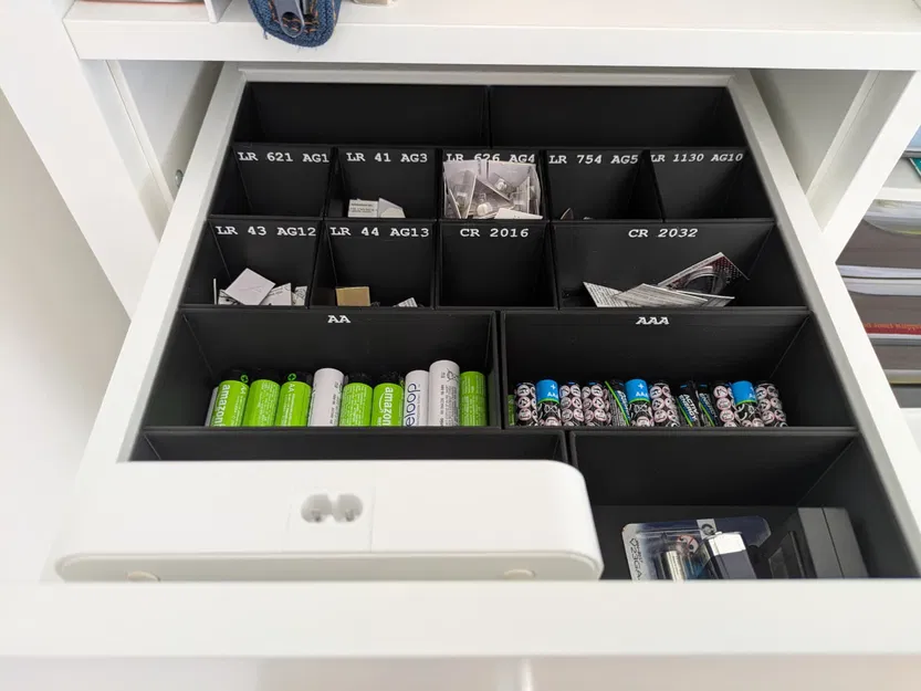 Bộ Organizer Pin cho Ngăn Kéo Ikea Kallax (Kallax Schublade) - Image 1