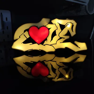 Bảng Trang Trí LOVE – Phong Cách Graffiti