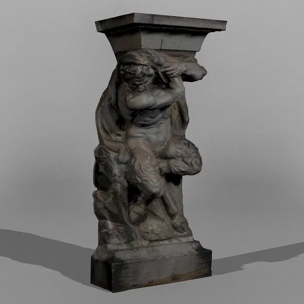 Dresden Statue Pan 06 - Image 1