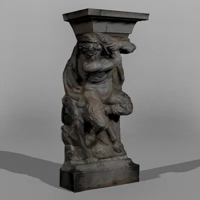 Dresden Statue Pan 06