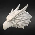 Đầu Griffin sẵn sàng in 3D (STL print-ready) - Thumbnail 2
