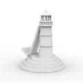Giá Đỡ Điện Thoại Hải Đăng (Lighthouse Phone Stand) - Model 3D In 3D - Thumbnail 4