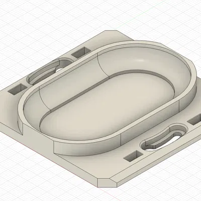 Ngàm gắn tường IKEA BILRESA kiểu Odace