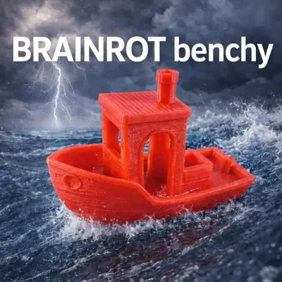 Brainrot Benchy Tug Boat