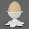 Leaves Egg Cup 01 – Ly đựng trứng 3D đế lá - Thumbnail 4