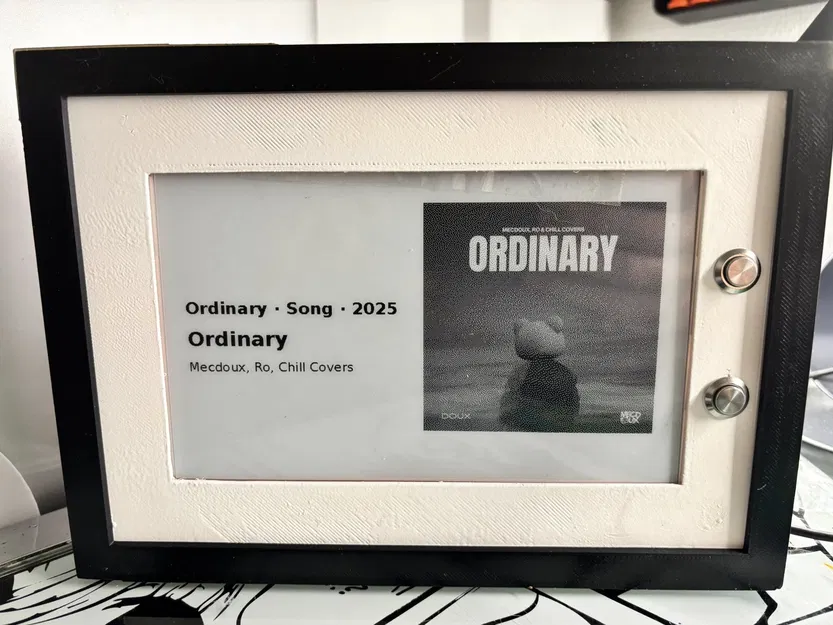 Khung treo tường cho màn hình Waveshare E-Ink 7.5" (800×480) - Image 3