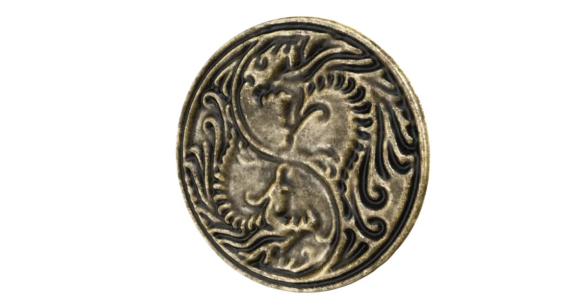 Huy Hiệu Rồng (Dragon Medallion) – Model 3D Photo-Real - Image 2
