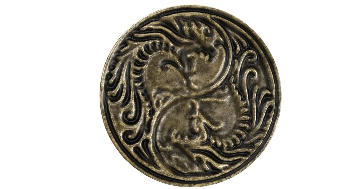 Huy Hiệu Rồng (Dragon Medallion) – Model 3D Photo-Real - Image 4
