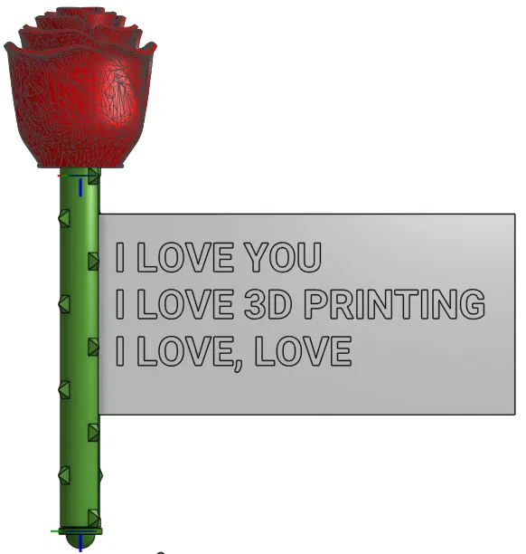 Bông Hồng Với Một Mẩu Note Bí Mật - Image 2