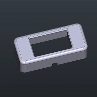 Vỏ Housing cho Digital LCD Voltmeter (Gehäuse)