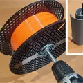 Bộ quấn spool gắn máy khoan - Không ốc - Mọi bề rộng - Nhẹ - In nhanh - Hex Bit in được - Thumbnail 1