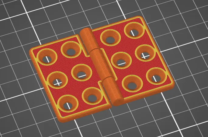 Bản lề Print-in-Place V2 (Update) – Scharnier / Hinge - Image 4