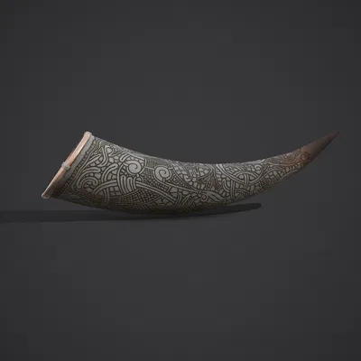 Sừng Uống Rượu Viking (Viking Drinking Horn)