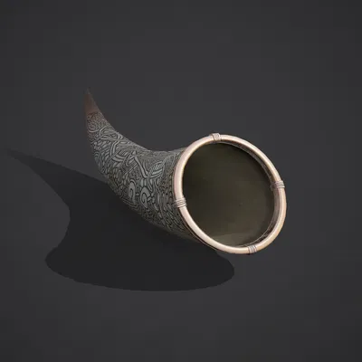 Sừng Uống Rượu Viking (Viking Drinking Horn)