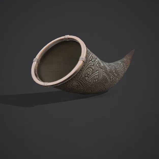 Sừng Uống Rượu Viking (Viking Drinking Horn) - Image 4