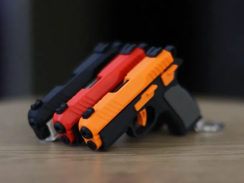 Móc khóa fidget CZ Shadow – Đồ chơi trượt (slide) đã tay - Image 1