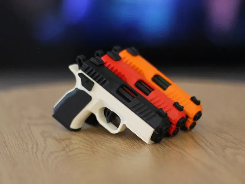 Móc khóa fidget CZ Shadow – Đồ chơi trượt (slide) đã tay - Image 2