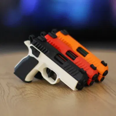 Móc khóa fidget CZ Shadow – Đồ chơi trượt (slide) đã tay