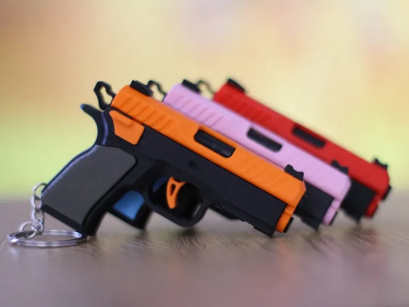 Móc khóa fidget CZ Shadow – Đồ chơi trượt (slide) đã tay - Image 3