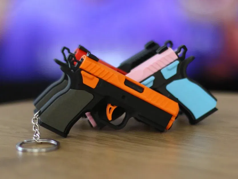 Móc khóa fidget CZ Shadow – Đồ chơi trượt (slide) đã tay - Image 4