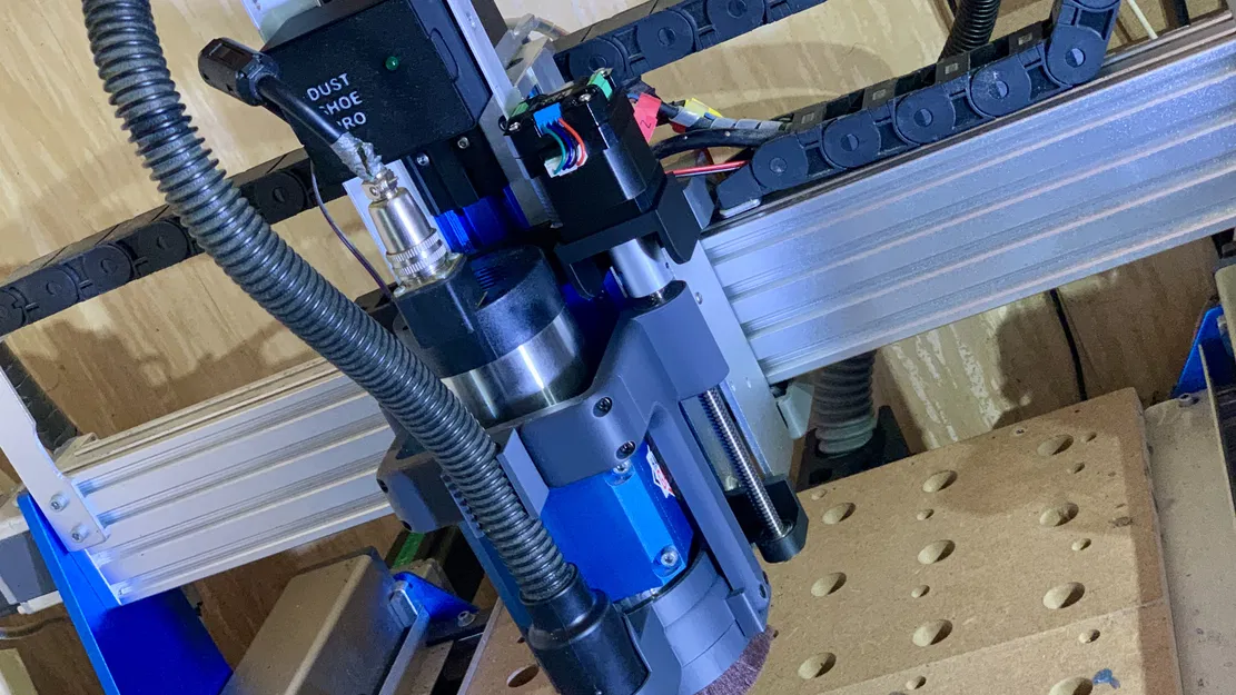 Dust Shoe Pro – Dust shoe CNC tự động chỉnh độ cao lập trình được - Image 1